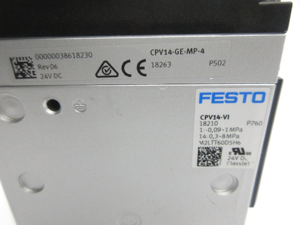 FESTO CPV14-GE-MP-4 18263 CPV14-VI 18210 NSNP