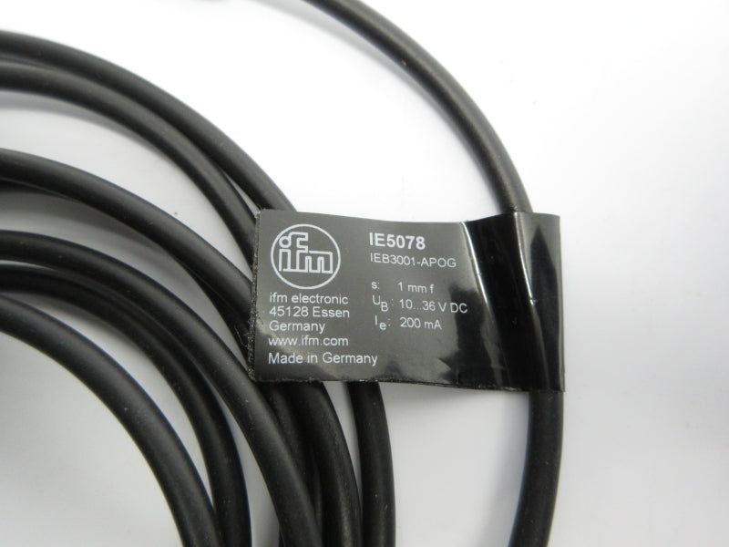 IFM EFECTOR IE5078 IEB3001-APOG 10-36VDC NSNP