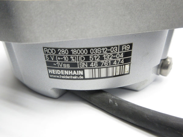 HEIDENHAIN ROD2801800003S12-03 512132-04 5V NSNP