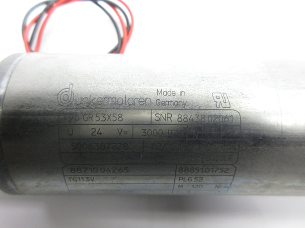 DUNKERMOTOREN GR53X58 24V NSNP