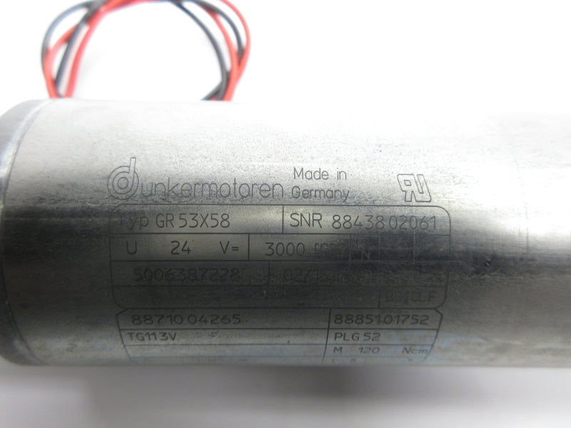 DUNKERMOTOREN GR53X58 24V NSNP