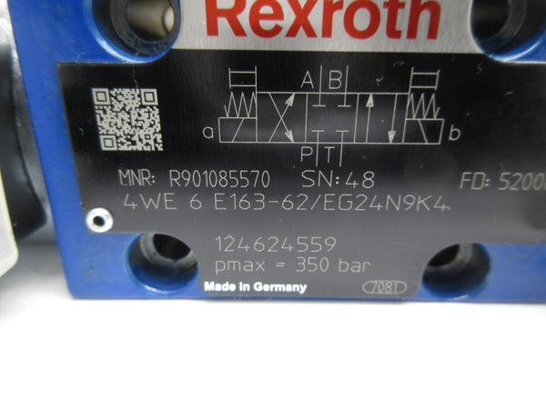 REXROTH 4WE6E163-62/EG24N9K4 R901085570 24VDC NSNP