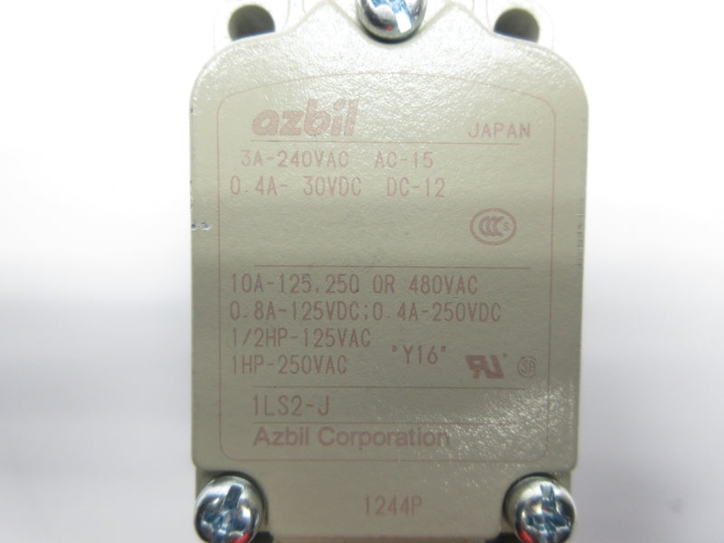 AZBIL 1LS2-J 480VAC 10A NSNP