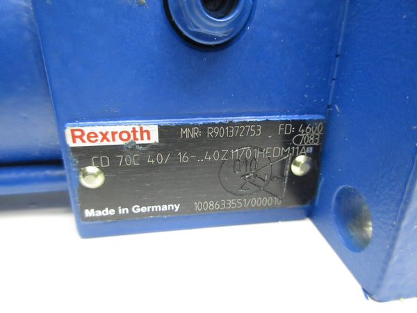 REXROTH CD70C40/16-40Z11/01HEDM11A R9013727253 NSNP