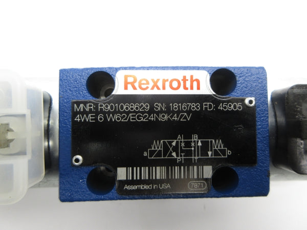 REXROTH 4WE6W62/EG24N9K4/ZV R901068629 24VDC NSNP