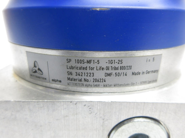 WITTENSTEIN SP100S-MF1-5-1G1-2S NSNP