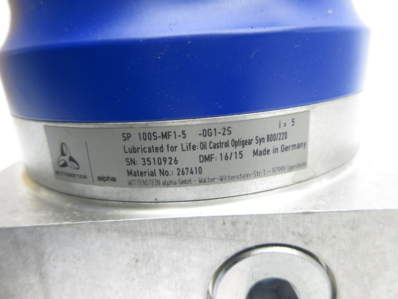 WITTENSTEIN SP100S-MF1-5-0G1-2S NSNP