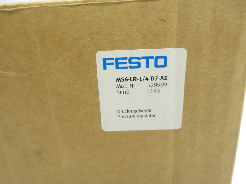 FESTO MS6-LR-1/4-D7-AS 529999 NSMP