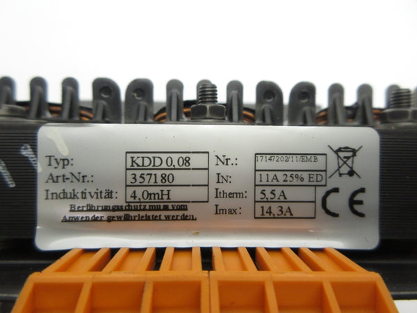 TRANSFORMER KDD0.08 357180 5.5A NSNP