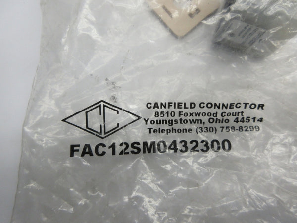 CANFIELD CONNECTOR FAC12SM0432300 NSMP