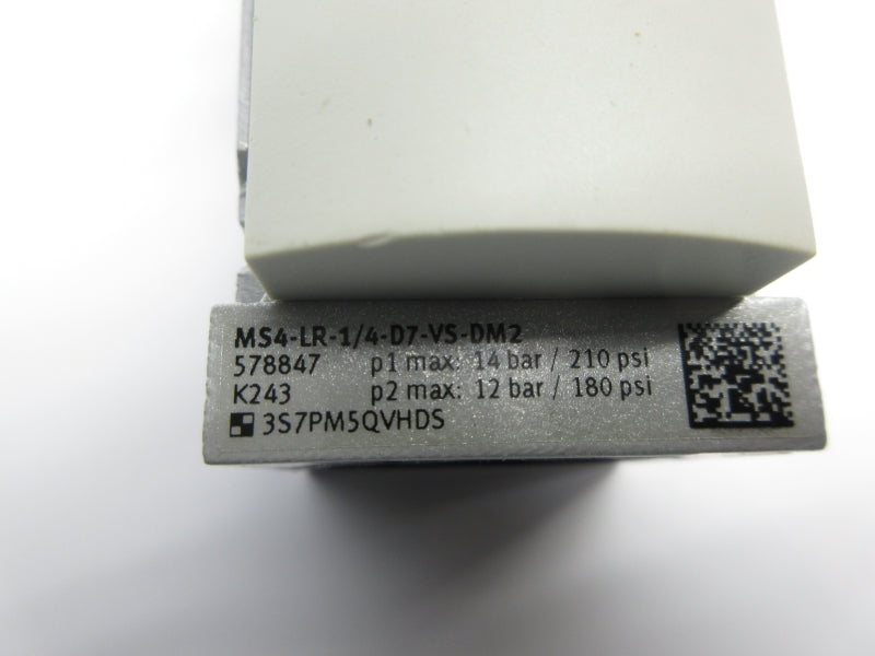 FESTO MS4-LR-1/4-D7-VS-DM2 578847 180/210PSI NSNP