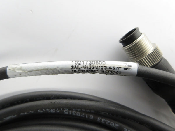 CONNECTOR CABLE 1021730500 SAIL-M12GM12G-4-5.0T NSNP
