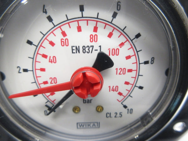 WIKA EN837-1 CL.2.5 0-140PSI NSNP
