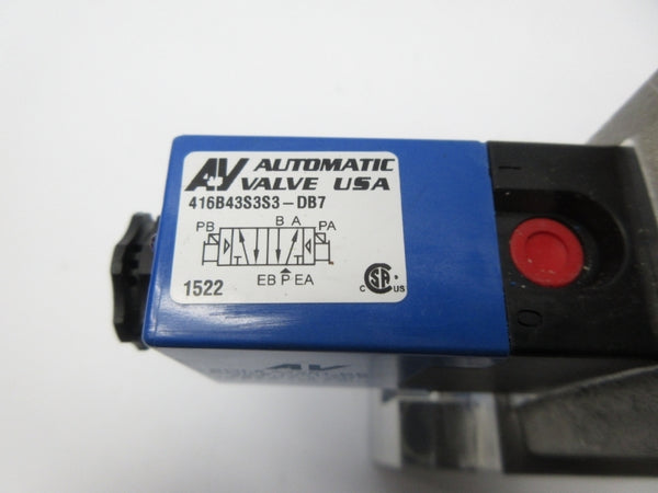 AUTOMATIC VALVE 416B43S3S3-DB7 24VDC NSNP