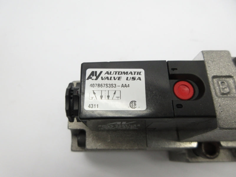 AUTOMATIC VALVE 407B67S3S3-AA4 120V NSNP