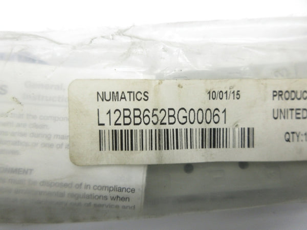 NUMATICS L12BB652BG00061 24VDC 14.5-145PSI NSMP