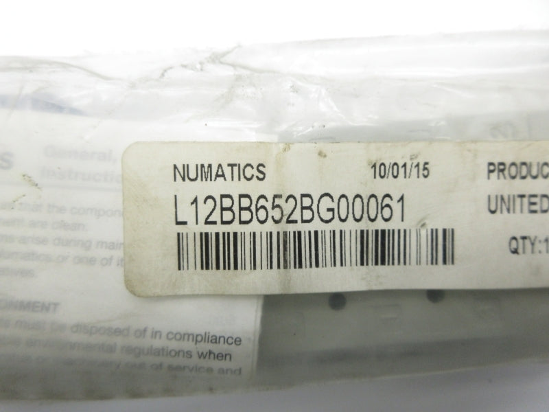 NUMATICS L12BB652BG00061 24VDC 14.5-145PSI NSMP
