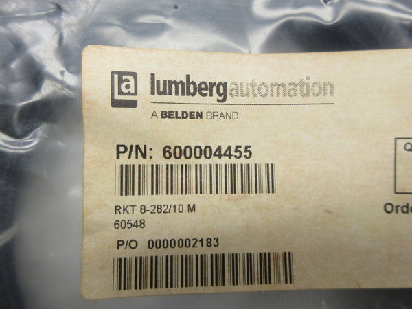LUMBERG AUTOMATION 600004455 RKT8-282/10M NSMP