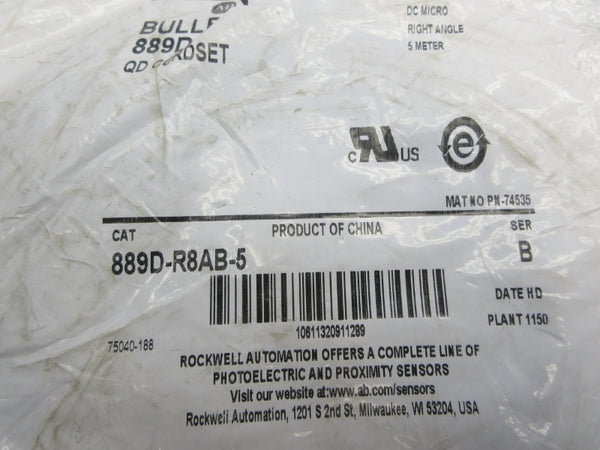 ALLEN BRADLEY 889D-R8AB-5 SER. B NSMP