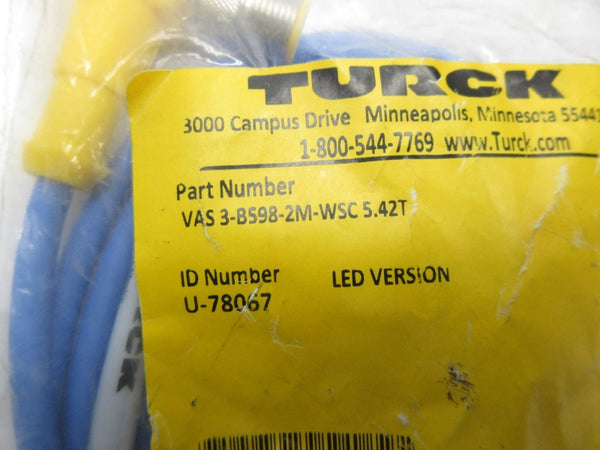 TURCK VAS3-B598-2M-WSC5.42T U-78067 NSMP