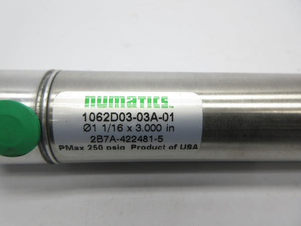 NUMATICS 1062D03-03A-01 250PSI NSNP