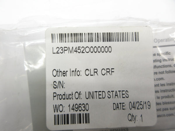 NUMATICS L23PM452O000000 14.5-145PSI NSMP