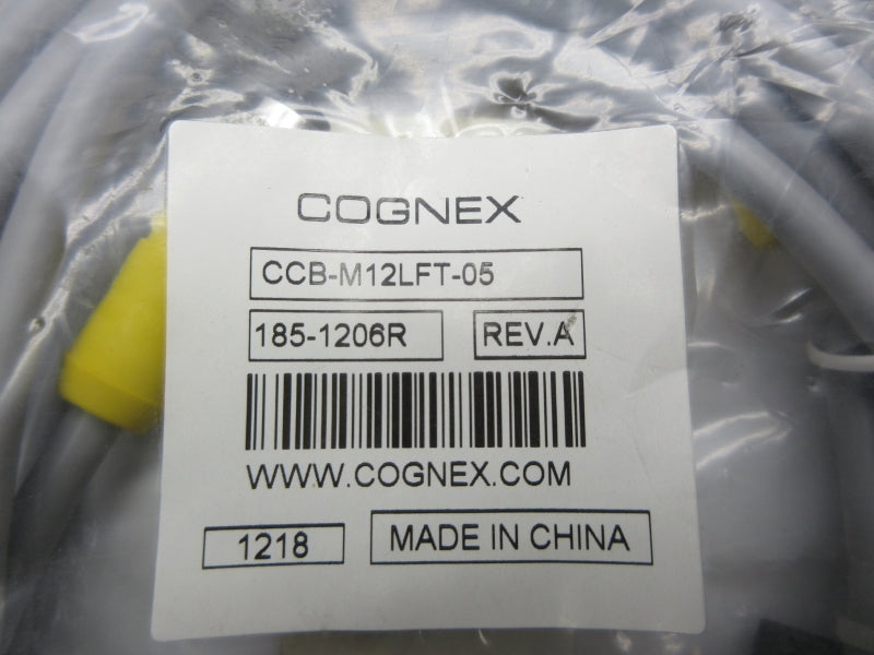 COGNEX CCB-M12LFT-05 185-1206R REV. A NSMP