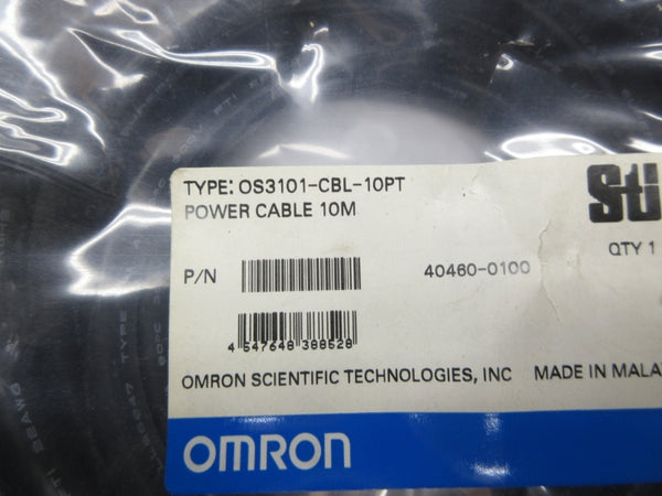 OMRON 40460-0100 OS3101-CBL-10PT NSMP