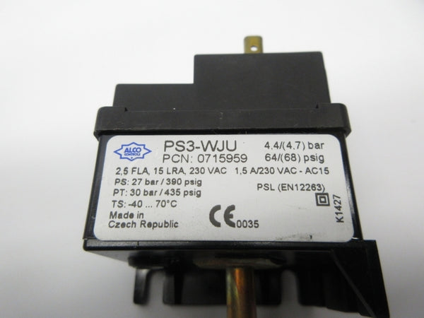 ALCO CONTROLS PS3-WJU 230VAC NSNP