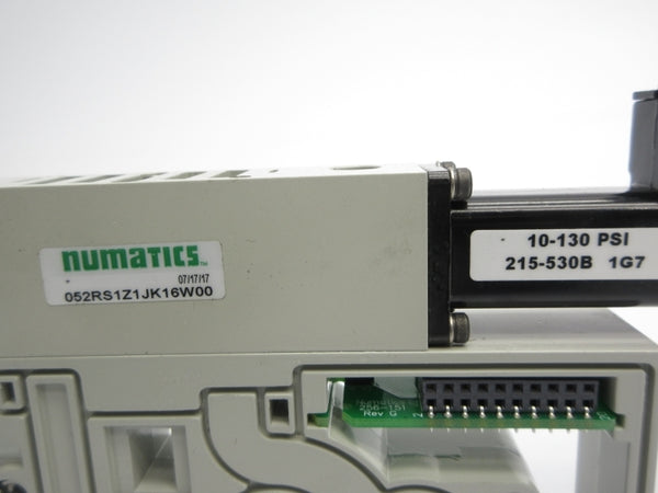 NUMATICS 052RS1Z1JK16W00 10-130PSI NSNP