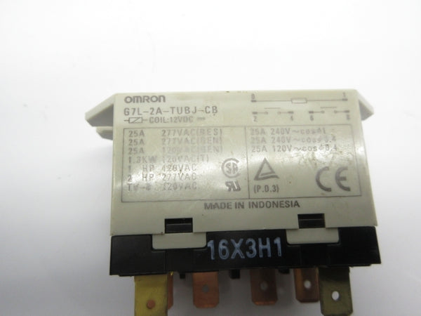 OMRON G7L-2A-TUBJ-CB 12VDC NSNP