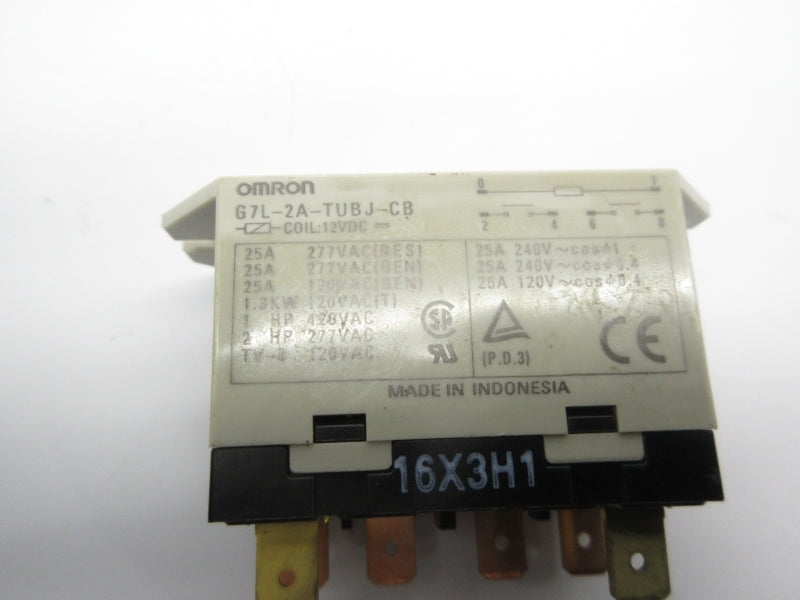 OMRON G7L-2A-TUBJ-CB 12VDC NSNP