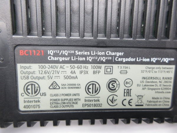 INGERSOLL RAND BC1121 100-240VAC NSNP