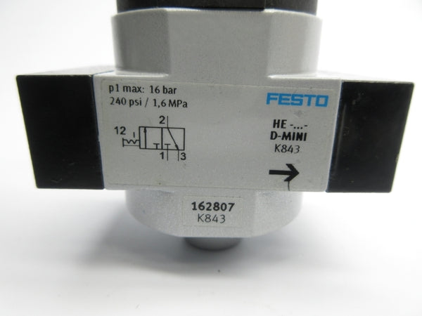 FESTO 162807 240PSI NSNP