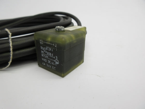 CONNECTOR CABLE RST5-VAD3C-4-1-228/5M 24VDC 4A NSNP