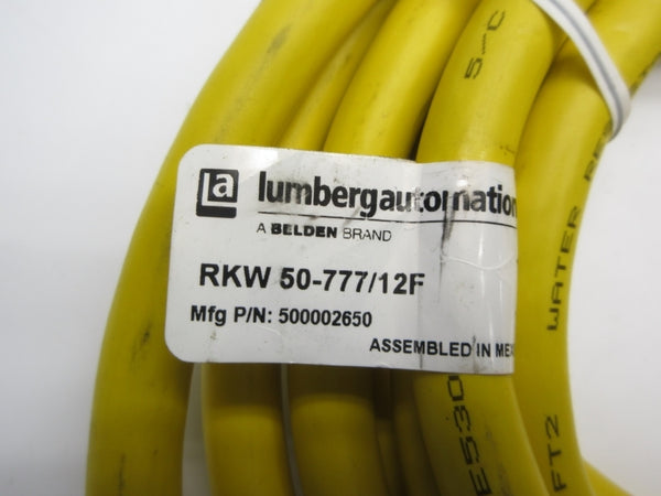 LUMBERG AUTOMATION RKW50-777/12F 500002650 NSNP
