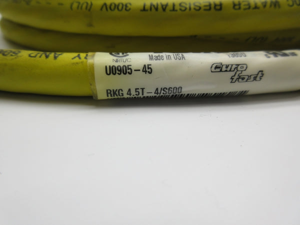 TURCK RKG4.5T-4/S600 U0905-45 NSNP