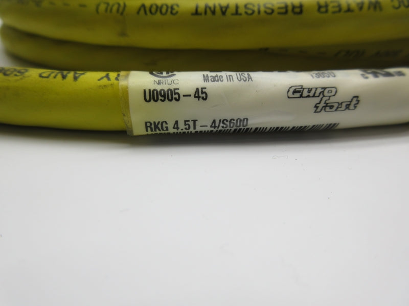 TURCK RKG4.5T-4/S600 U0905-45 NSNP