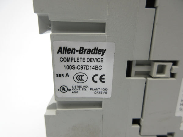 ALLEN BRADLEY 100S-C97D14BC SER. A 110/120V NSNP