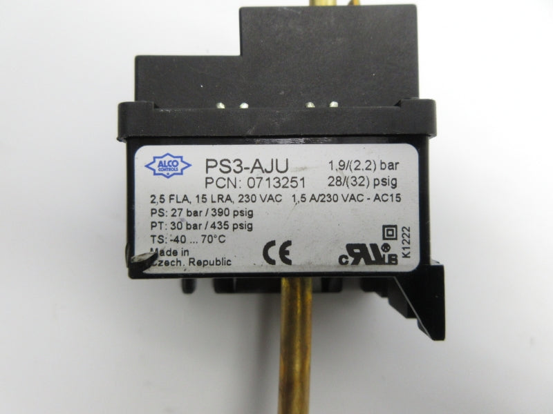 ALCO CONTROLS PS3-AJU 0713251 230VAC 1.5A NSNP