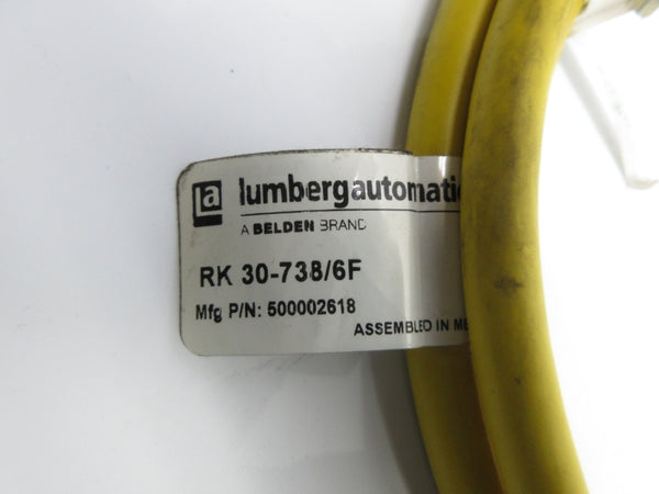 LUMBERG AUTOMATION RK30-738/6F 500002618 NSNP