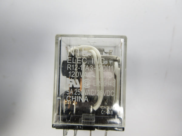 NTE ELECTRIC R12-17A3-120(11) 120VAC NSNP