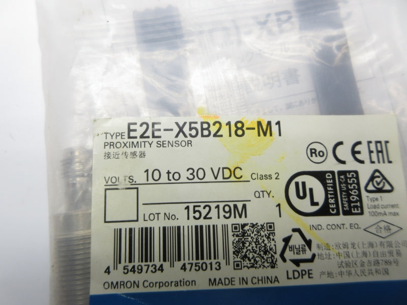 OMRON E2E-X5B218-M1 10-30VDC NSMP