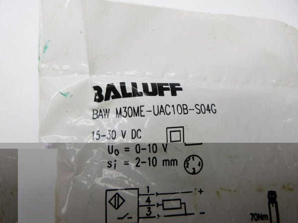 BALLUFF BAWM30ME-UAC10B-S04G 15-30VDC NSMP