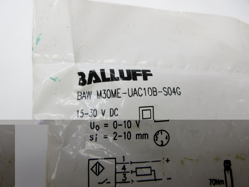 BALLUFF BAWM30ME-UAC10B-S04G 15-30VDC NSMP