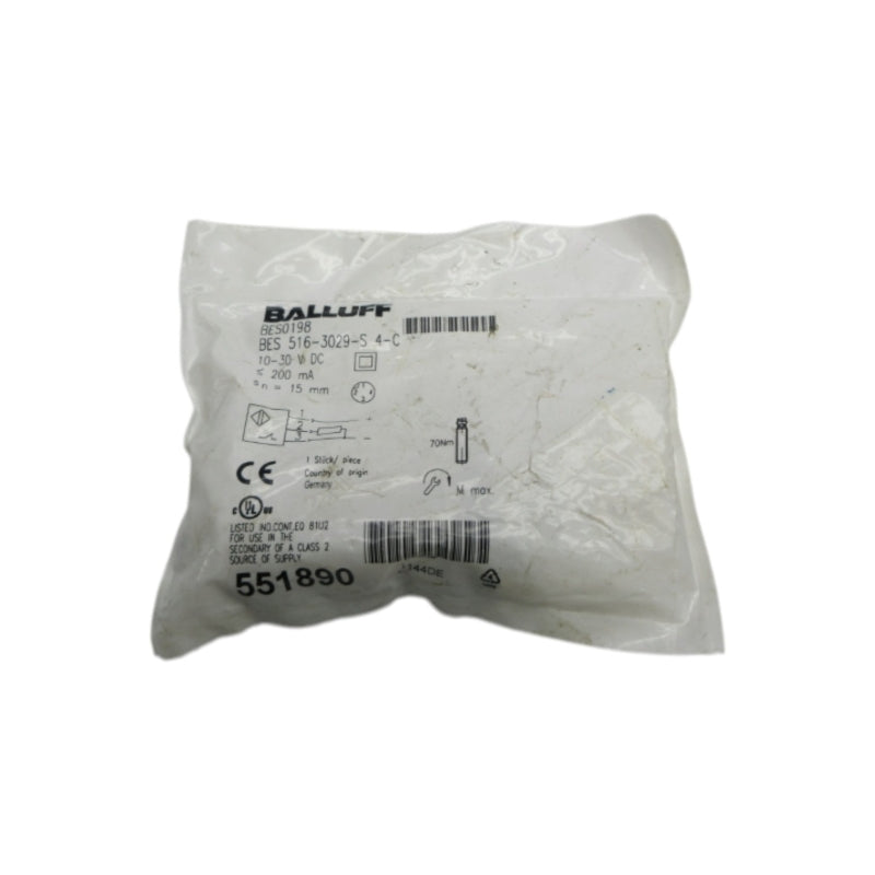 BALLUFF BES0198 BES516-3029-S4-C 10-30VDC NSMP