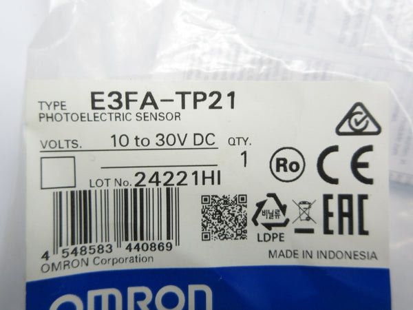 OMRON E3FA-TP21 10-30VDC NSMP