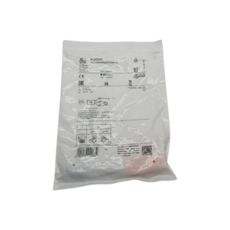 IFM EFECTOR KQ6004 KQ-3120NFPKG/2T/0.04M/AS 10-30VDC NSMP