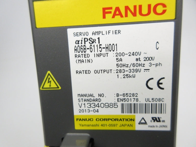 FANUC A06B-6115-H001 200-240V 5A NSNP