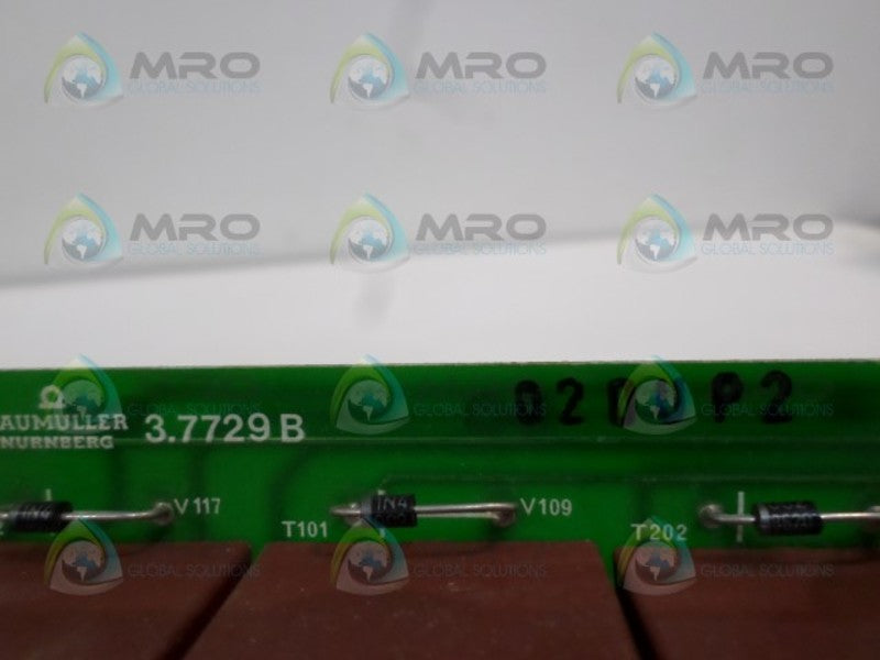 BAUMULLER 3.7729B CIRCUIT BOARD  UNMP
